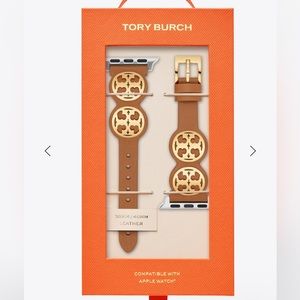 TORY BURCH MILLER BAND FOR APPLE WATCH, LEATHER, 38 MM – 40 MM
